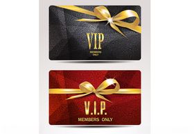 精美VIP会员卡设计