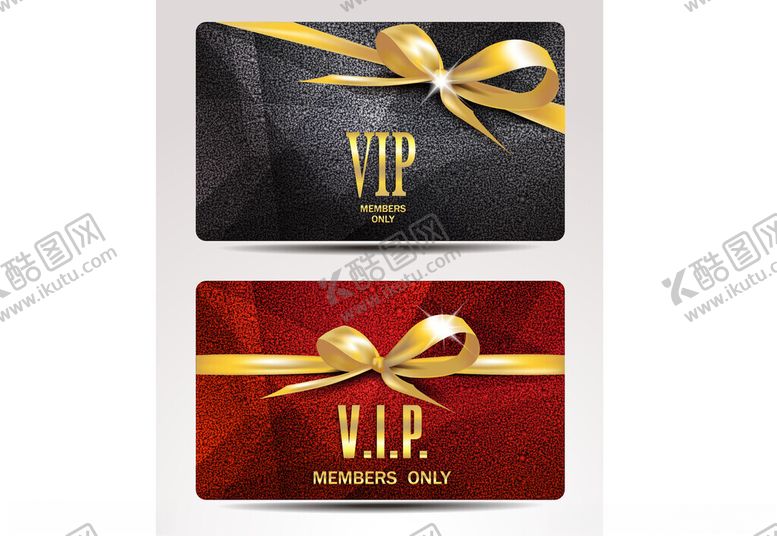 编号：42767611210023094973【酷图网】源文件下载-精美VIP会员卡设计