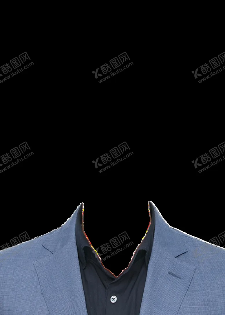 编号：08963409290441510537【酷图网】源文件下载-证件照衣服  