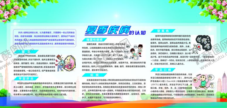 编号：34086807011228459397【酷图网】源文件下载-夏季疾病