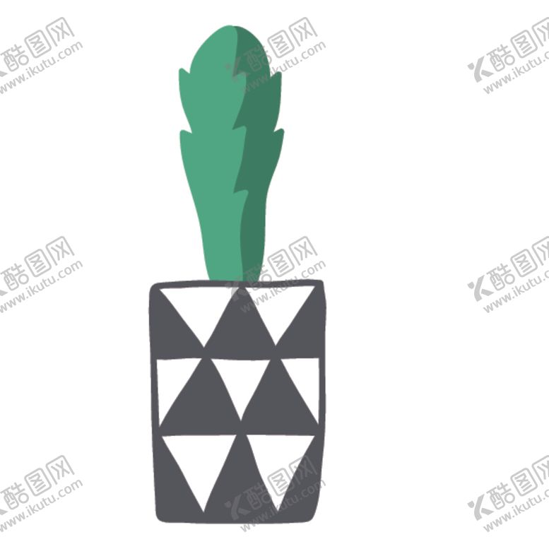 编号：35074707121601324552【酷图网】源文件下载-小清新仙人掌绘画图案