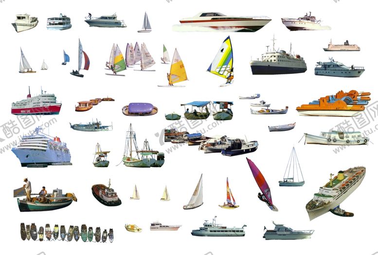编号：88010310110006436978【酷图网】源文件下载-帆船