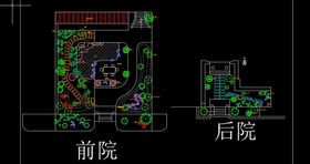 房地产庭院宅邸半报设计PSD