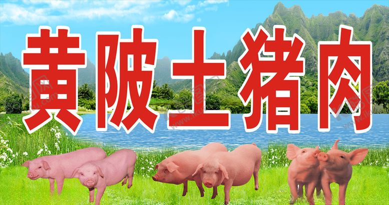 编号：77529909142122328503【酷图网】源文件下载-土猪肉
