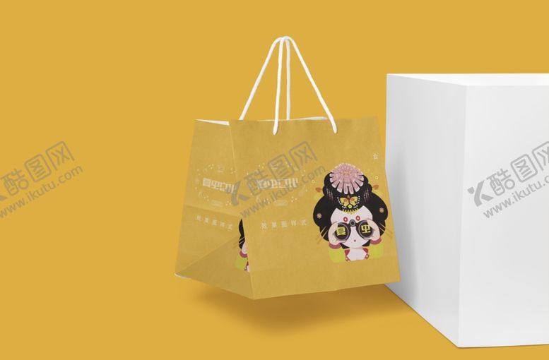 编号：15806109270656544315【酷图网】源文件下载-手提袋样机