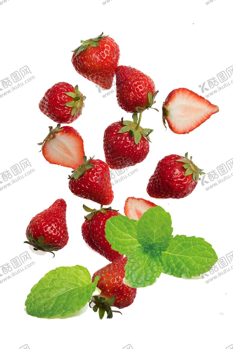 编号：30887606161803475441【酷图网】源文件下载-薄荷草莓