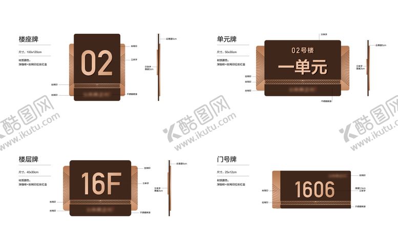 编号：12106111111324259876【酷图网】源文件下载-标识牌设计