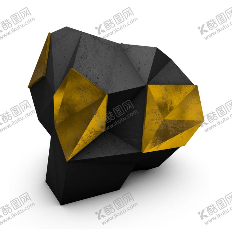 编号：25613609270258136648【酷图网】源文件下载-不规则多面体