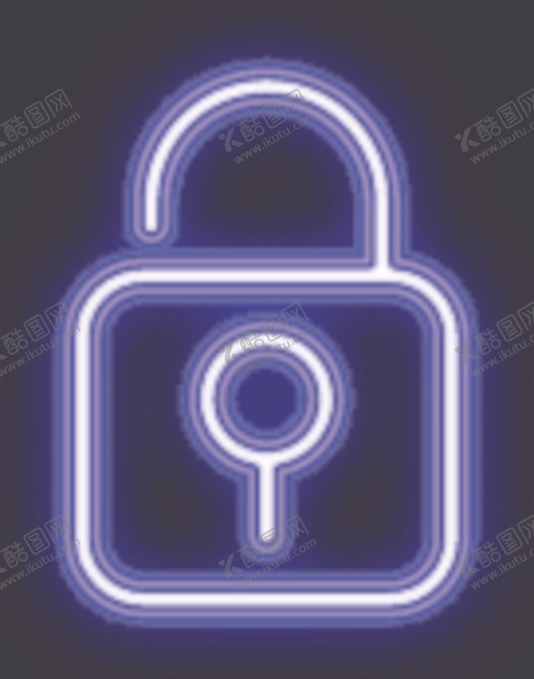编号：82067109191628475982【酷图网】源文件下载-霓虹灯密码锁