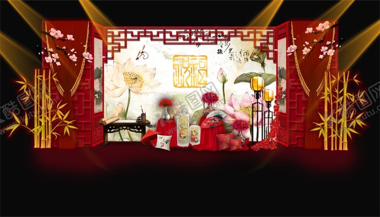 编号：32003710280456306463【酷图网】源文件下载-中式婚礼