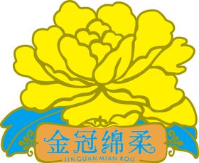 金冠条纹线条