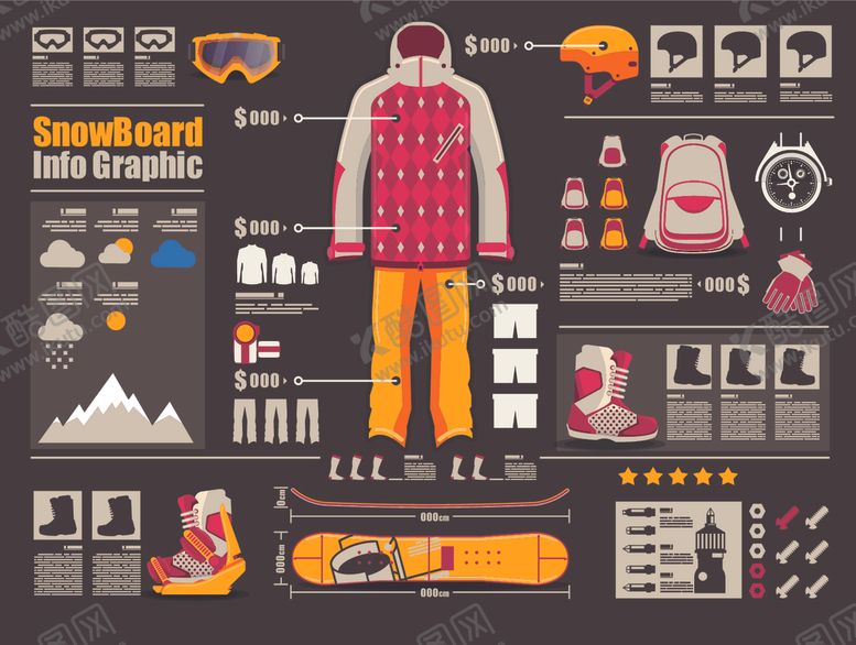 编号：55680704050658319654【酷图网】源文件下载-户外服饰装备图标集合