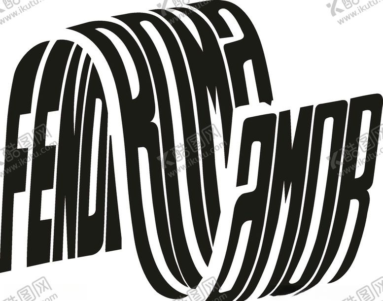 编号：37676009270550036118【酷图网】源文件下载-fendi芬迪大牌图案