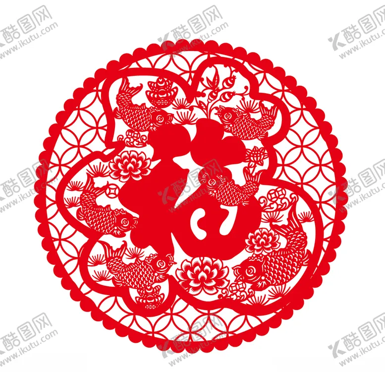 编号：92876606240340157873【酷图网】源文件下载-雕刻窗花镂空