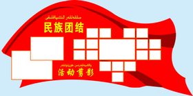 民族团结一家亲文化墙