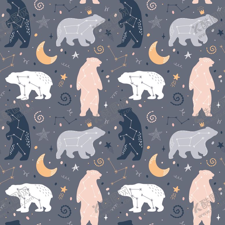 编号：42219009191201203300【酷图网】源文件下载-小清新卡通图案背景