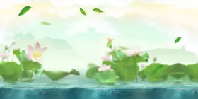 端午节插画快乐吊旗粽子包装