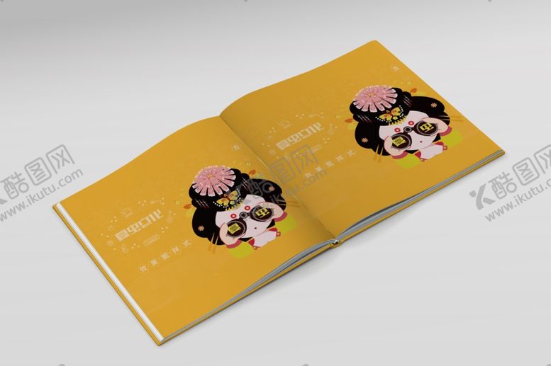 编号：96287609281714307445【酷图网】源文件下载-画册样机