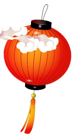 喜庆灯笼元旦春节原创作品