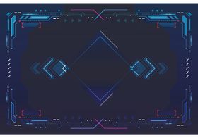 蓝色科技数据图