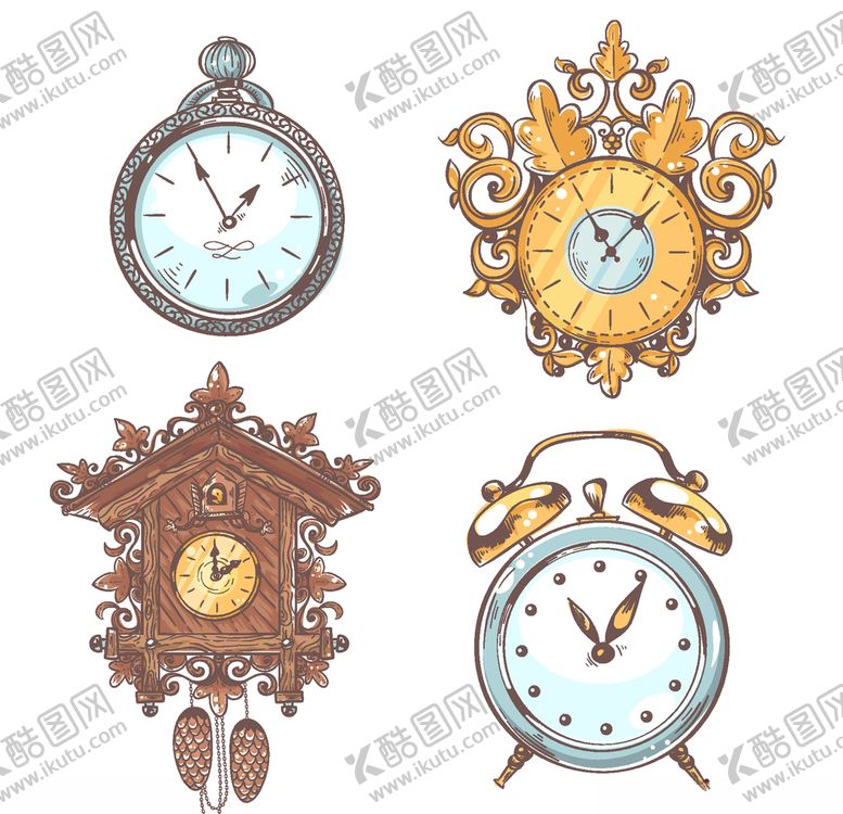 编号：26592710040059144384【酷图网】源文件下载-钟表