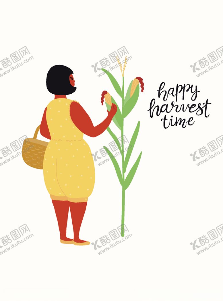 编号：58652209091340282899【酷图网】源文件下载-卡通抽象女孩