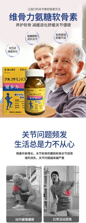 氨糖软骨素海报