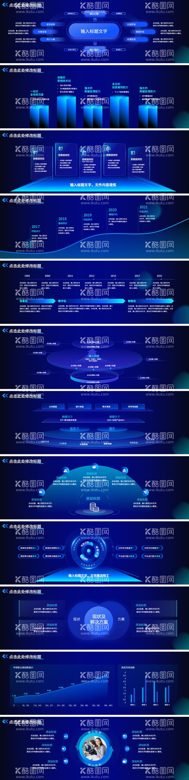 编号：98156911261907236614【酷图网】源文件下载-峰会年会图表ppt