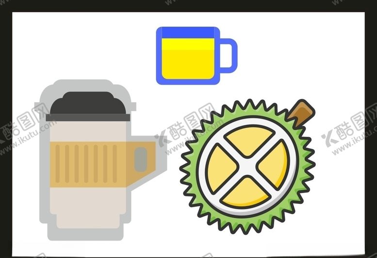 编号：76592509190031387946【酷图网】源文件下载-卡通美食餐饮