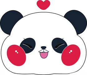 卡通熊猫小宝宝儿童绘本拟人