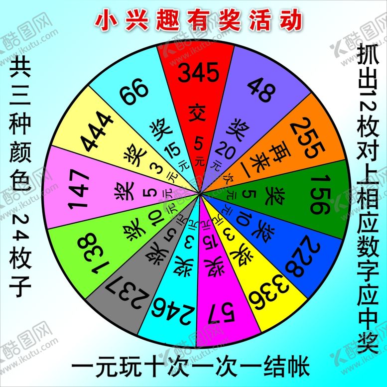 编号：10403407031133138129【酷图网】源文件下载-转盘抓奖