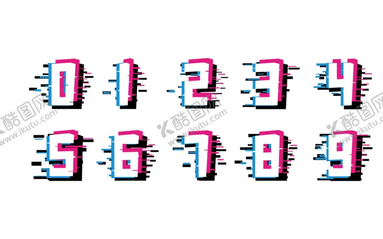 编号：63998901270133061515【酷图网】源文件下载-数字故障风
