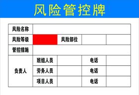 幼儿园安全风险管控