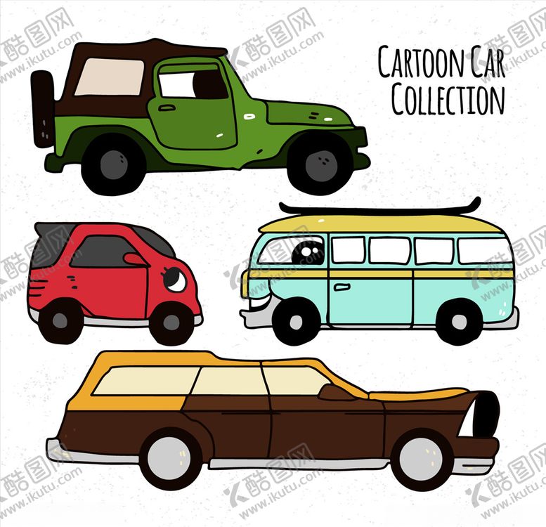 编号：35015111011954097450【酷图网】源文件下载-卡通汽车
