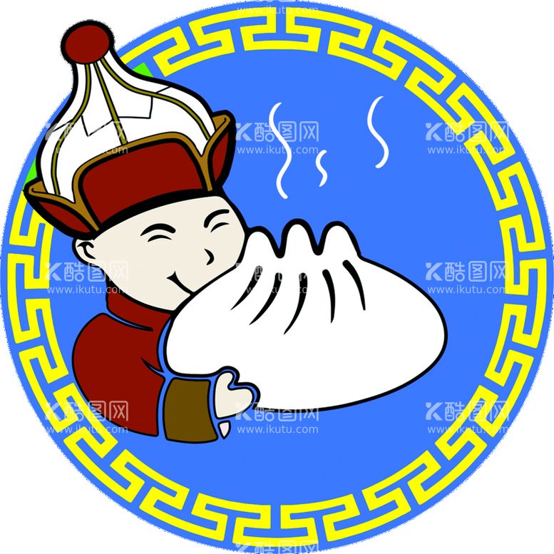 编号：43509209231536257961【酷图网】源文件下载-包子 logo蒙元素