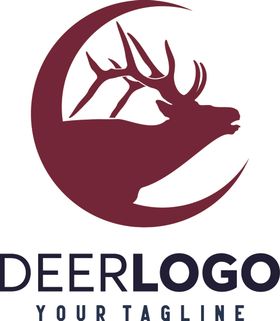 鹿头标志广告设计商业logo公司logo
