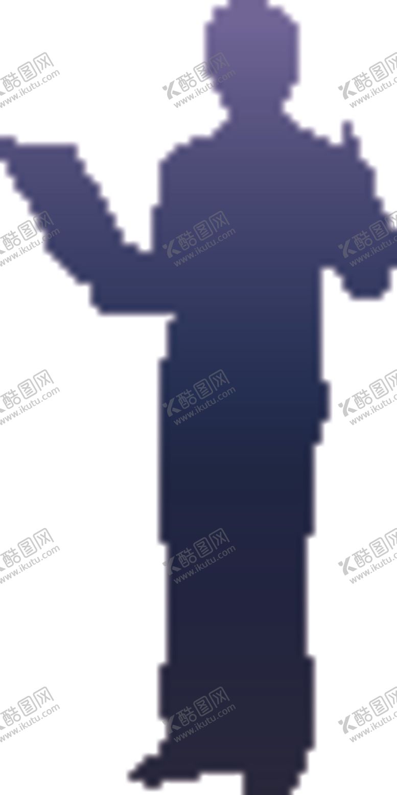 编号：36326405082126024487【酷图网】源文件下载-商业人物剪影