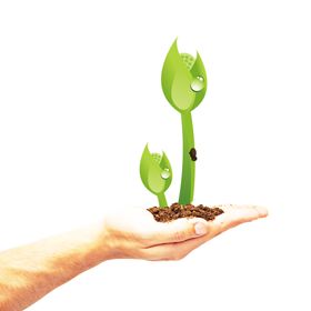 绿色植物背景墙沙发背景墙壁纸