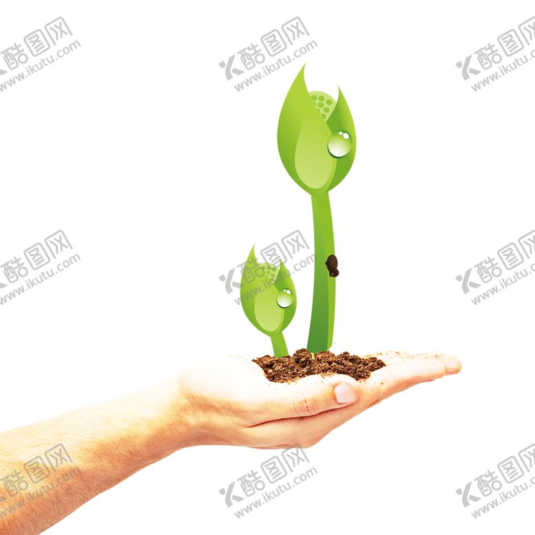 绿色植物背景墙沙发背景墙壁纸