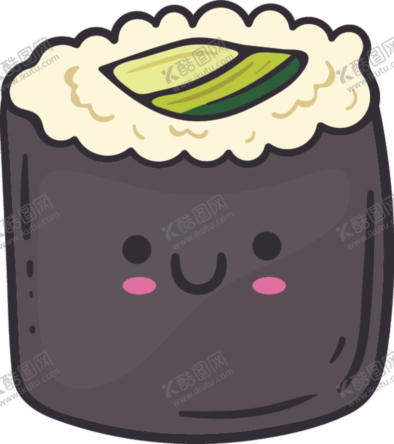 编号：81519610241300295245【酷图网】源文件下载-卡哇伊美食