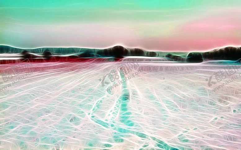 编号：43142110302117417944【酷图网】源文件下载-抽像雪景图