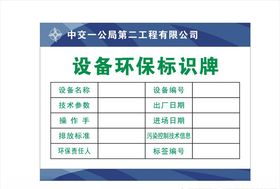 环保标识牌