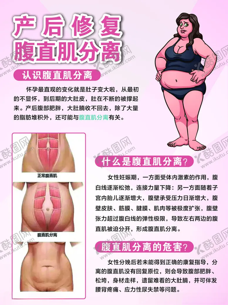 编号：71155802060632093029【酷图网】源文件下载-腹直肌分离