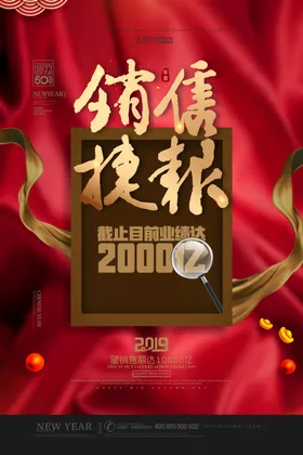 喜报销售之星展板业绩荣誉栏
