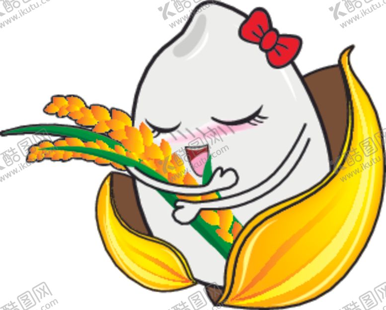 编号：84563209141108365940【酷图网】源文件下载-卡通大米娃娃