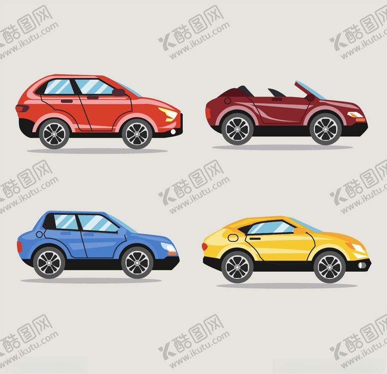 编号：34307509082313163570【酷图网】源文件下载-卡通汽车