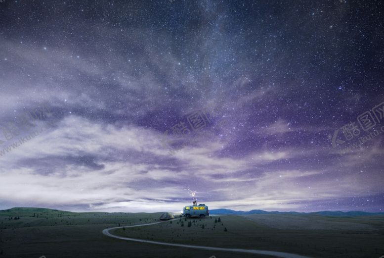 编号：74474809160648166752【酷图网】源文件下载-创意星空合成海报