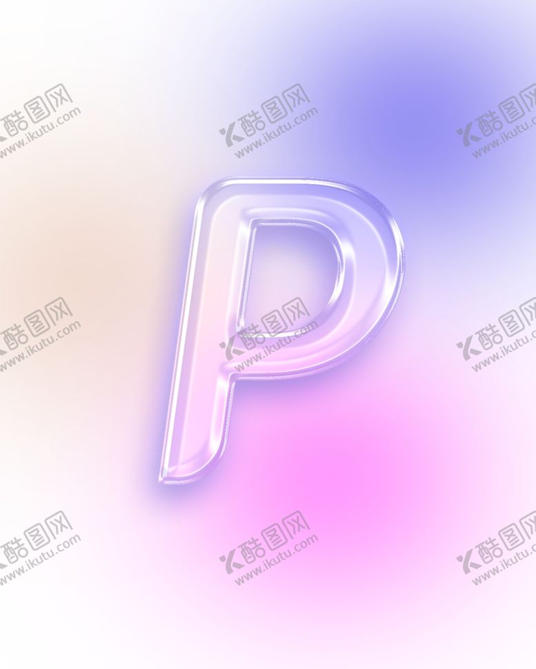 编号：34625612102045547333【酷图网】源文件下载-酸性字母P图片