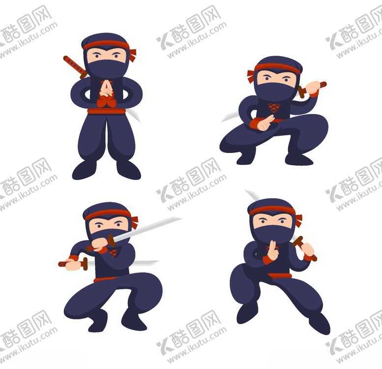 编号：98844109230853521354【酷图网】源文件下载-忍者