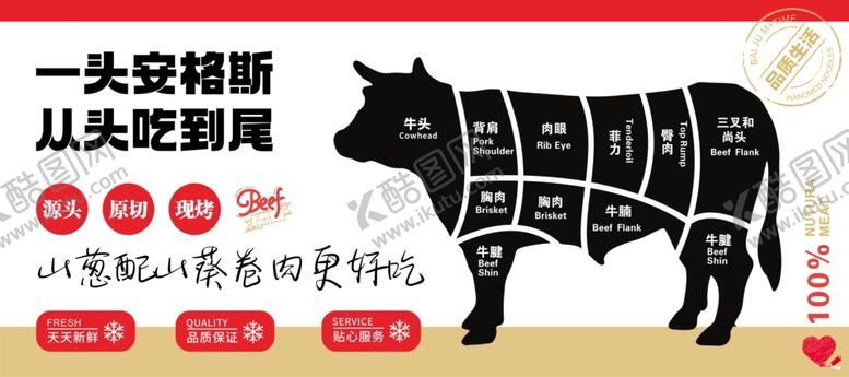 编号：86052412221300023417【酷图网】源文件下载-安格斯牛